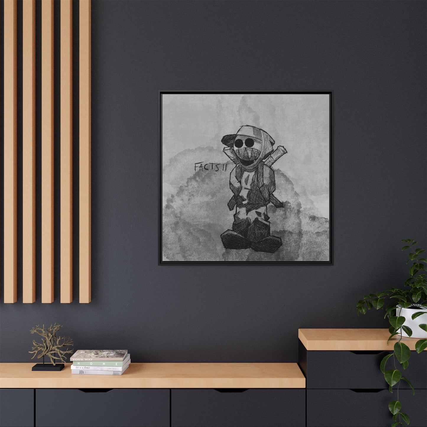 Failing at Creating Transcending Songs II - 36" Canvas Print