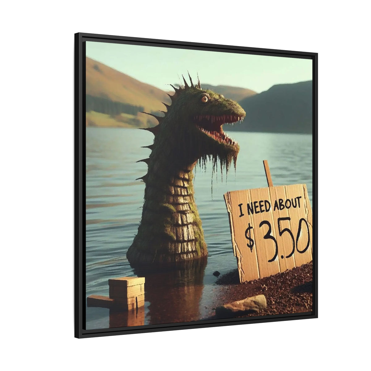 STRANGE10 36" Canvas Print