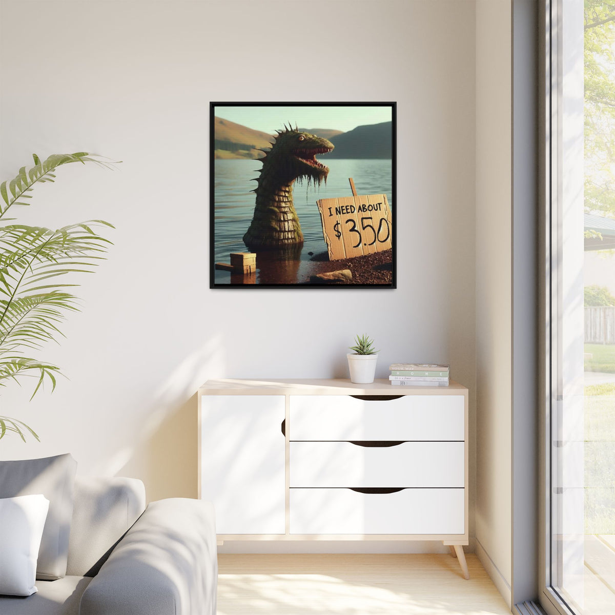 STRANGE10 36" Canvas Print