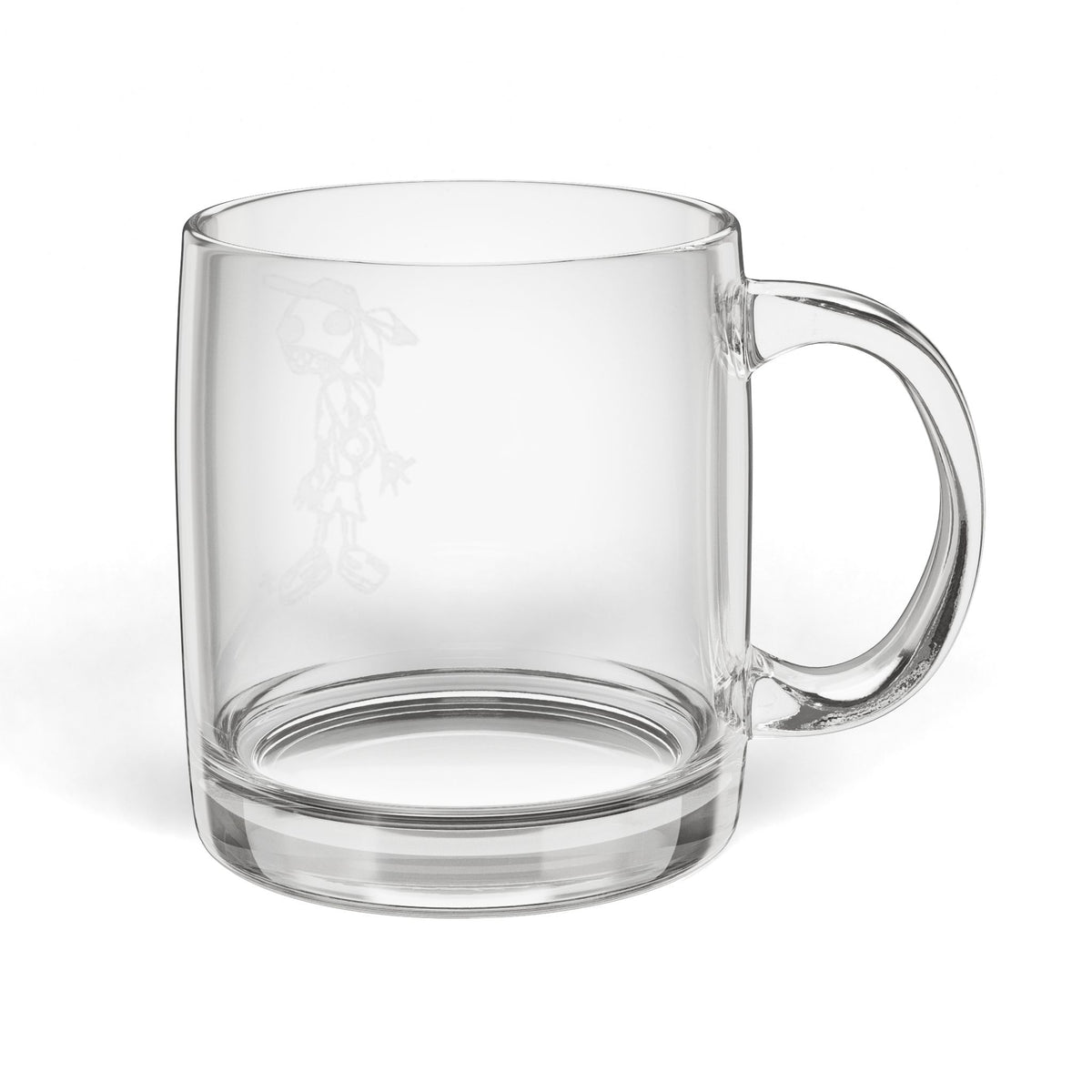 F.A.C.T.S. 12.25oz Glass Coffee Mug