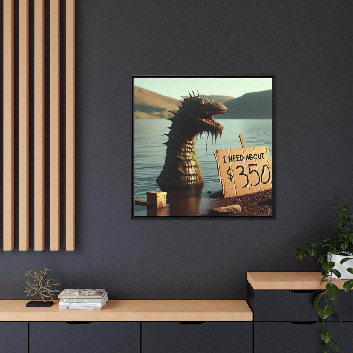 STRANGE10 36" Canvas Print