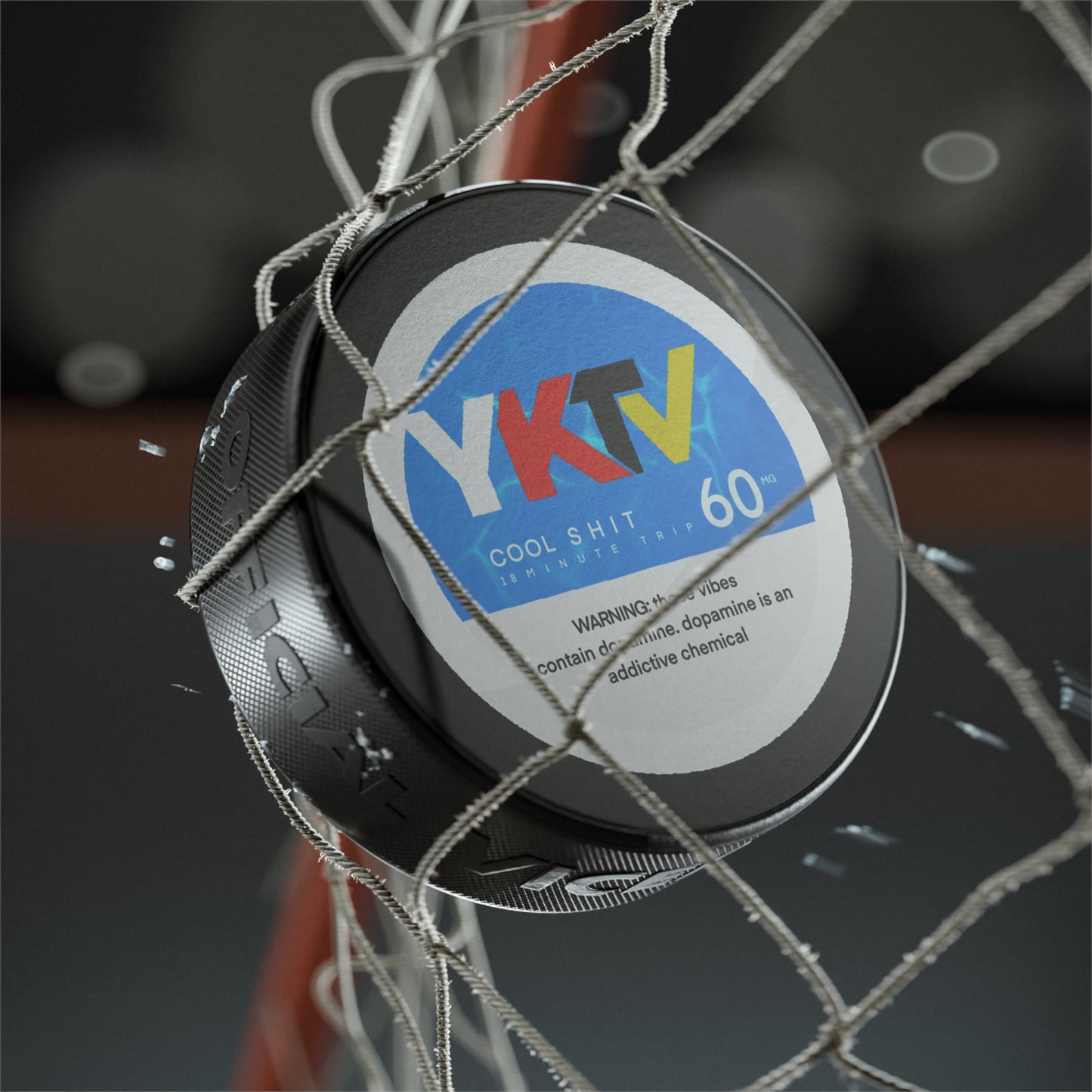You Know the Vibes - Hockey Puck