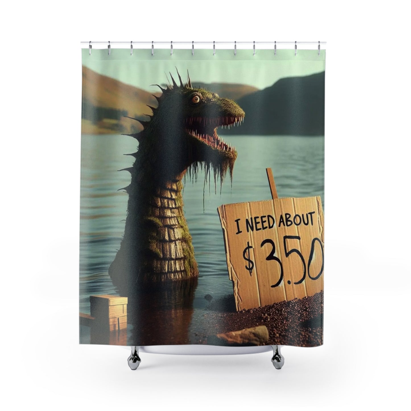 STRANGE10 - Shower Curtain