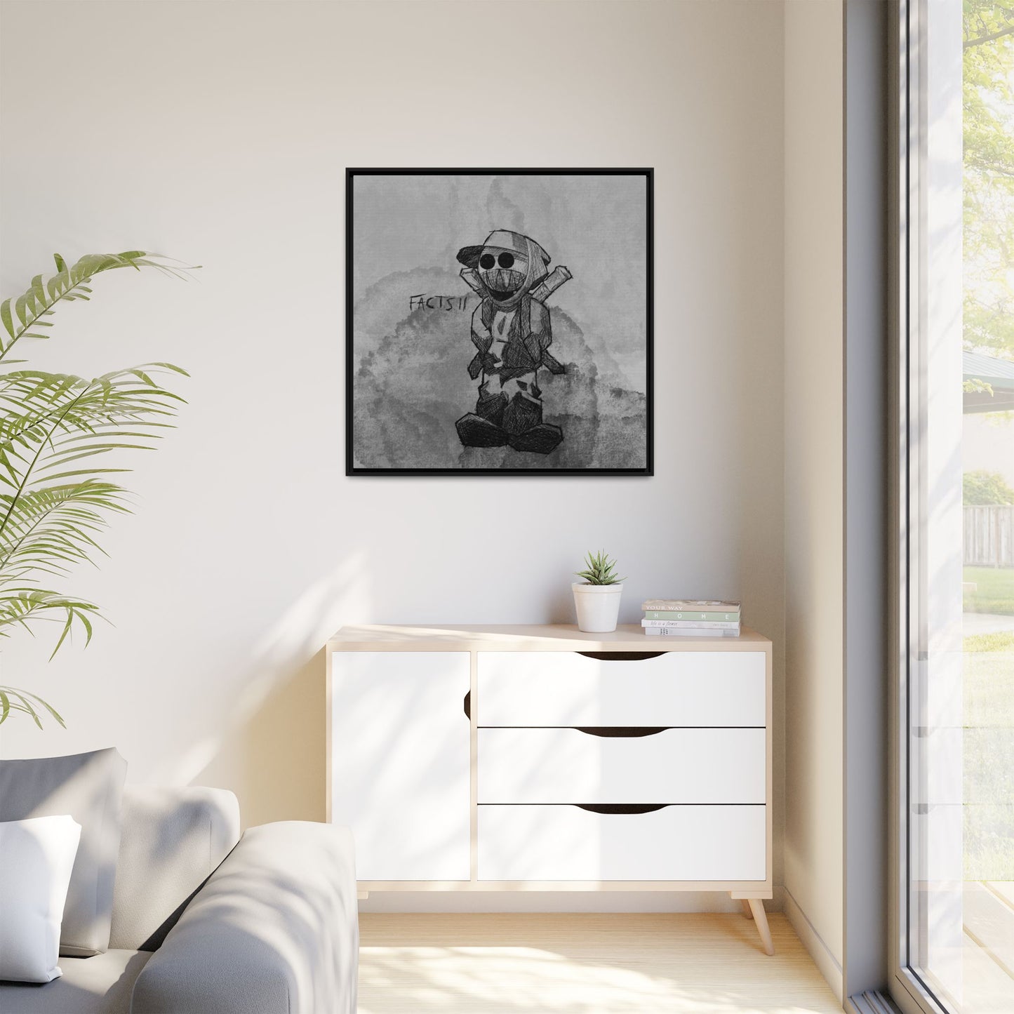 Failing at Creating Transcending Songs II - 36" Canvas Print